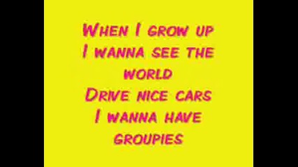 Pussycat Dolls - When I Grow Up Tekst