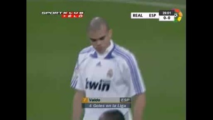 Real M 0 - 1 Espanyol Valdo
