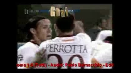 Ac Milan - Roma 0:1 Totti Goal