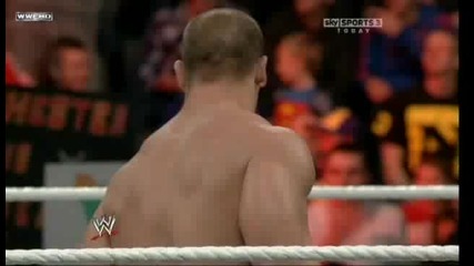 John Cena vs David Otunga Raw 08.11.2010 