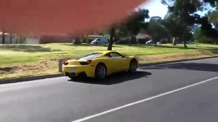 Ускорение на Ferrari 458 Italia