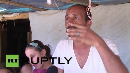 Lebanon: Syrians in Bekaa Valley refugee camp explain why they fled Syria