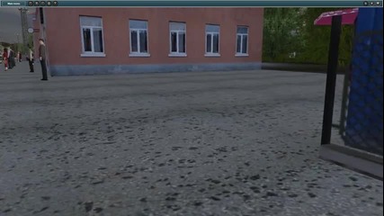 Разходка на гара Перник Trainz 2009