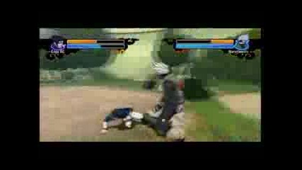 Naruto Rise Of A Ninja - Sasuke Vs Kakashi