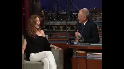 Ellen Pompeo on David Letterman