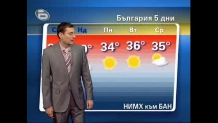 Времето - Централна Емисия - 04.07.2008