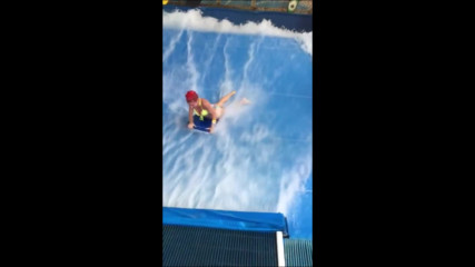 Bikini Girl Flowrider Wave Fail