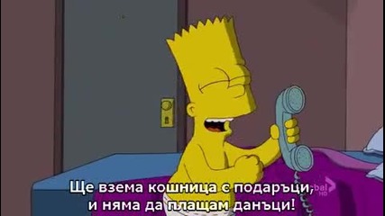 the simpsons s22 e14 Hd Bg sub