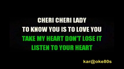 Modern Talking - Cheri Cheri Lady (karaoke)