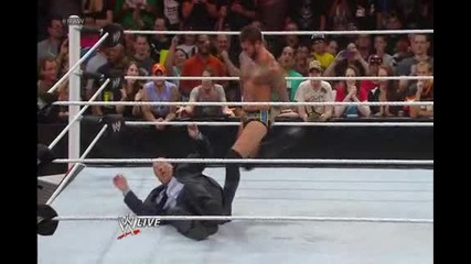 Cm Punk vs. Curtis Axel - Wwe App Vote Match Raw August 26 2013