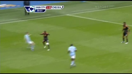 Manchester City 1 - 0 Chelsea - Tevez 