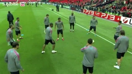 Тренировка на Барселона