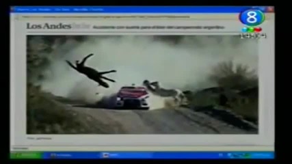 кон срещу кола на рали