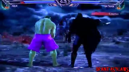Hulk vs Batman _soul Calibur V_