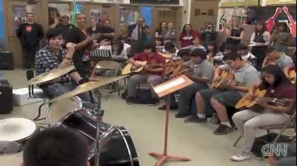 Cnn.com - Adam Lambert Goes To School