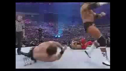 Wrestlemania 20 Chris Benoit vs. Triple H vs. Hbk [ 1/4 ]