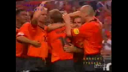 Frank De Boer Amazing Goal From Freekick