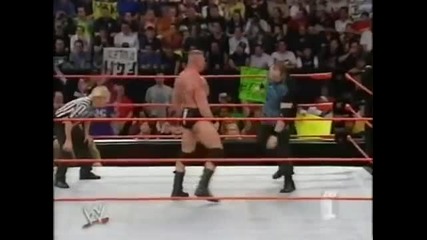 Brock Lesnar vs Bubba Ray Dudley Wwe Raw May 27 2002