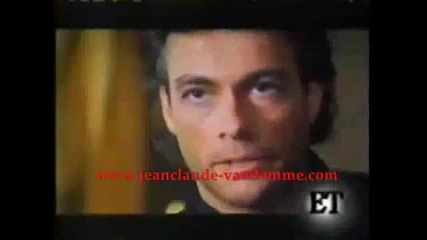 Екшън звездата Жан - Клод Ван Дам говори за филма си Ченге във Времето (1994)