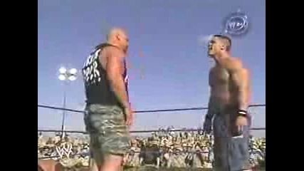 Austin stuns Cena
