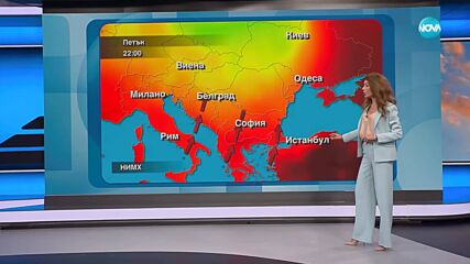 Прогноза за времето (10.07.2025 - обедна емисия)