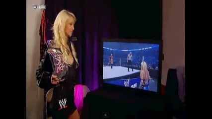Maryse watching Tv