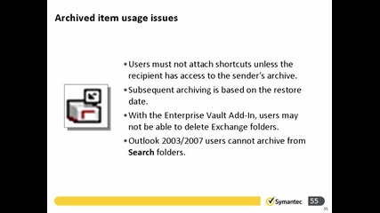 Symantec Enterprise Vault 10.x for Exchange- Administration_9