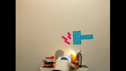 A cool stop motion video using post - it notes