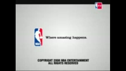 Dwight Howard Блокира Quentin Richardson