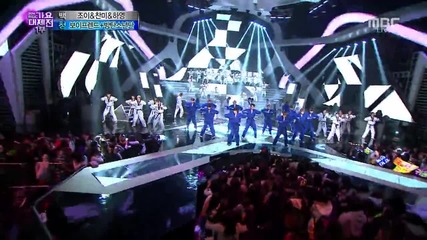 Bts & Boyfriend - We are the Future + Turn Around and Look at Me @ 141231 Mbc Gayo Daejun