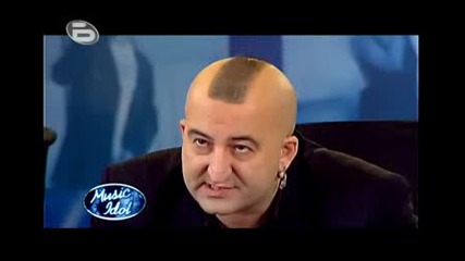 Music Idol 3 - Човекът Които Не Се Отказва Да Пее Пред Журито - София 09.03.09