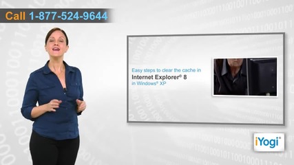 How to clear the cache in Internet Explorer® 8 on Windows® Xp