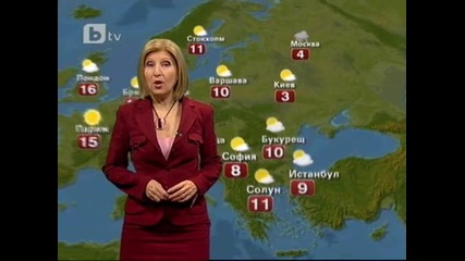 Времето - за 22.03.2011 г. 