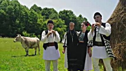 Nicolae Sanda Si Dan Panu Misailescu - Melodia Traditionala De Fluier Jiana Din Polovragi, Romaniei