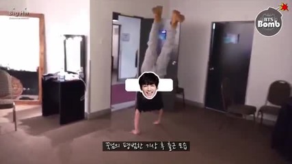 [bangtan Bomb] It's the pose when Bts sleep normally
