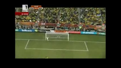 Южна Африка - Мексико 11.06.2010 първо полувреме част 3