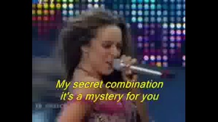 Eurovision - Kalomoira - Secret Combination (tekst)
