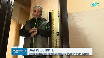 Гилотириниране, мелене, бесене: Мъжът и жената от Свищов убили 82 животни, снимали от 2013 г.