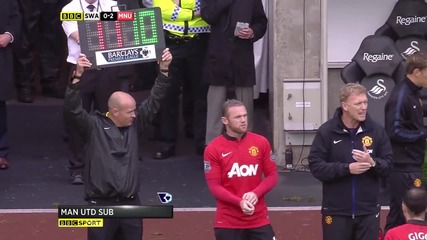 Swansea - Manchester United 1-4 / Barclays Premier League 2013-14 / 1 кръг