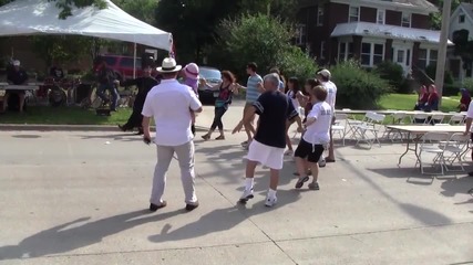 Greek Festival - Volunteers dancing