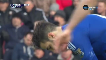Челси вкара на Саутхемптън след вратарска грешка