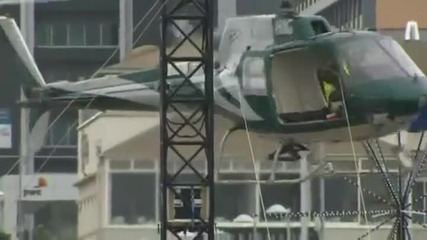 Разбиване на Хеликоптер ужаси Окланд сити - Нова Зеландия