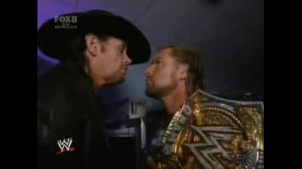 Wwe/ Triple H and The Undertaker Backstage 