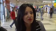 Tanja Savic - Povratak iz Australije (Exkluziv Tv Prva 2.5.2014)