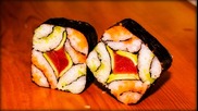 Mosaic Sushi Roll Recipe - Japanese Food Recipe