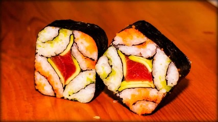 Mosaic Sushi Roll Recipe - Japanese Food Recipe