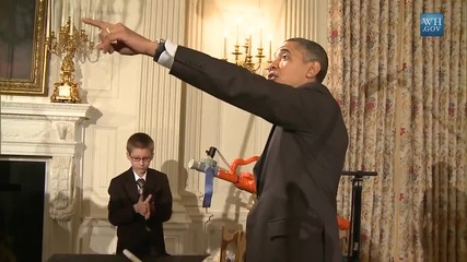 Marshmallow Launch at the White House Science Fair