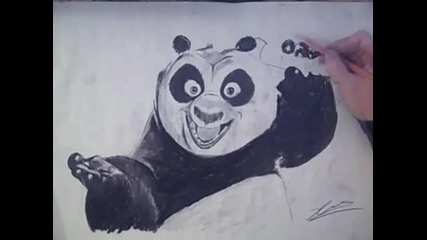 Бърза Рисунка на Кунг Фу Панда...