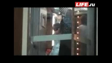 Nedeira And Cristiano Ronaldo In Moscow