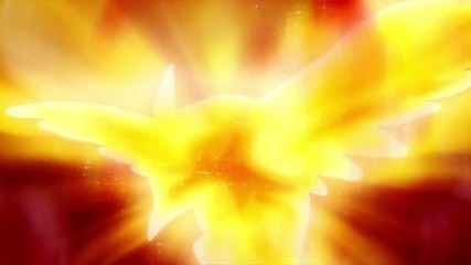 Pokemon Xy - Ash's Fletchling evolves into Fletchlinder [720p]
